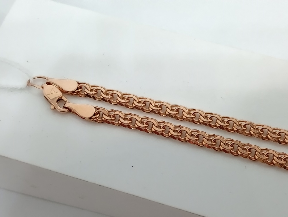 ЦЕПЬ ПОЛНОВЕСНАЯ Бисмарк (Au 585)