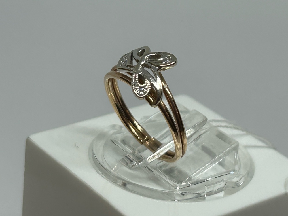 КОЛКМИ585 КОЛЬЦО С КАМНЯМИ (Au 585)