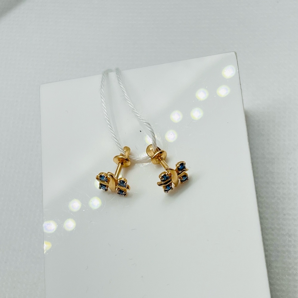 СЕРЬГИ ПУСЕТЫ (Au 585)