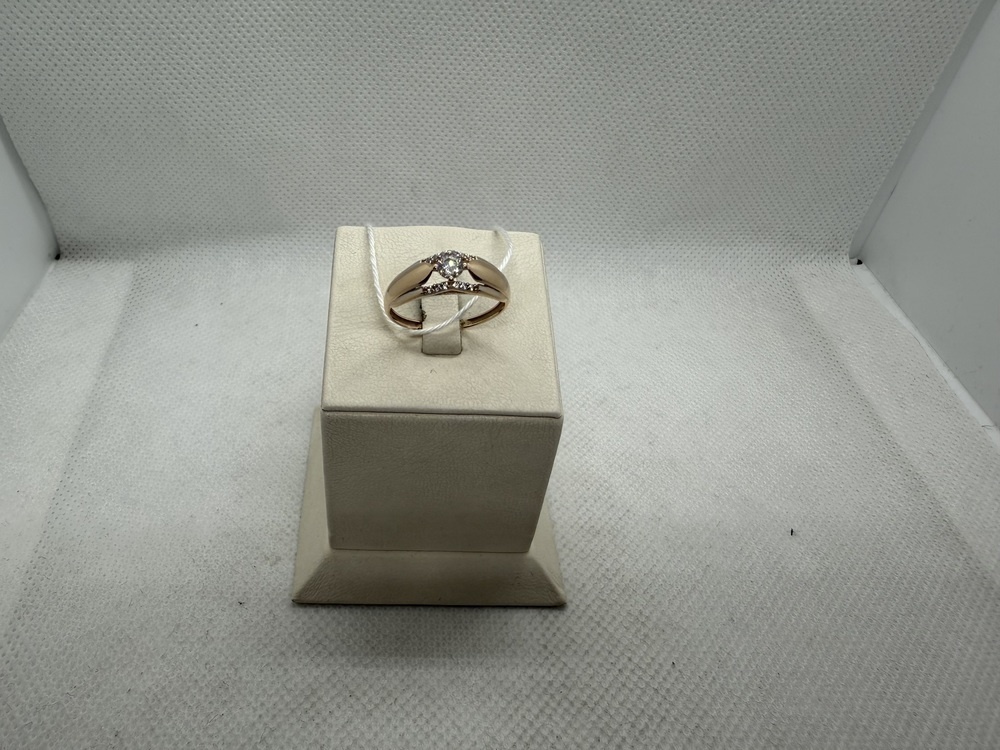 КОЛКМИ585 КОЛЬЦО С КАМНЯМИ (Au 585)