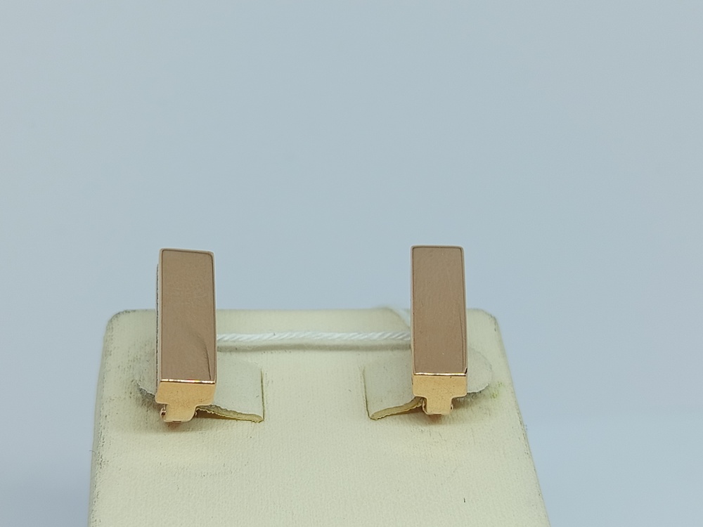 СКМИ585 СЕРЬГИ С КАМНЯМИ (Au 585)