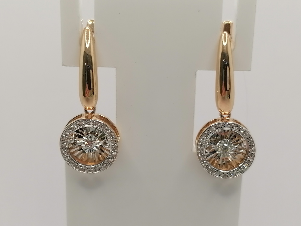 02-11-5478-31-00 СЕРЬГИ БРИЛЛИАНТ (Au 585)