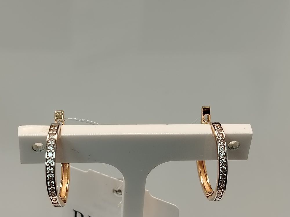 СЕРЬГИ С КАМНЯМИ (Au 585)