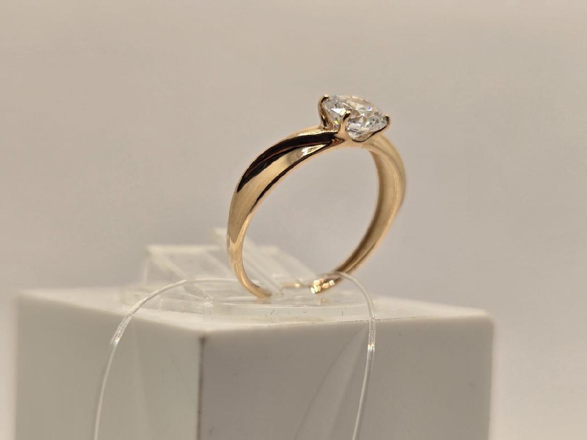 КОЛЬЦО С КАМНЕМ (Au 585)