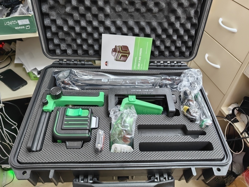 Нивелир ADA Cube 3-360 Green