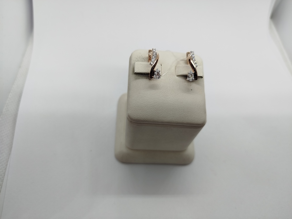 СЕРЬГИ С КАМНЯМИ (Au 585)