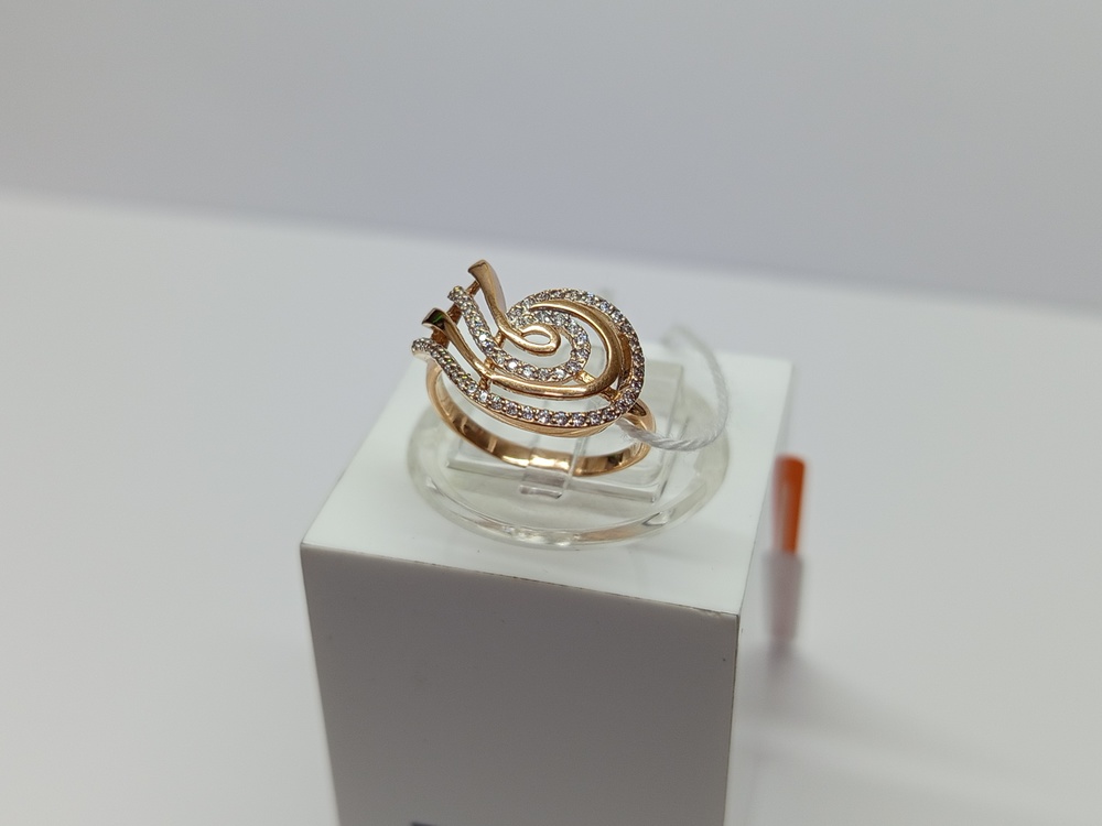 КОЛКМИ585 КОЛЬЦО С КАМНЯМИ (Au 585)
