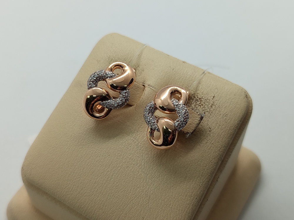 СЕРЬГИ С КАМНЯМИ (Au 585)