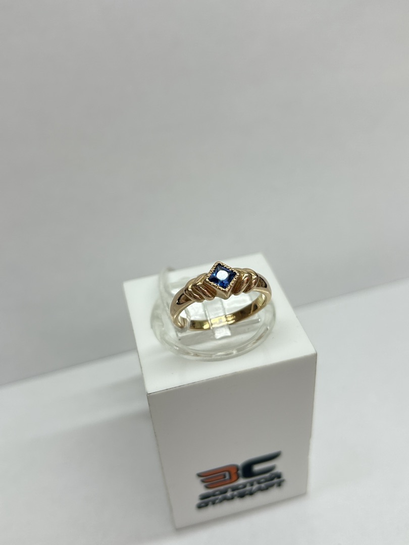 КОЛЬЦО С КАМНЕМ (Au 585)