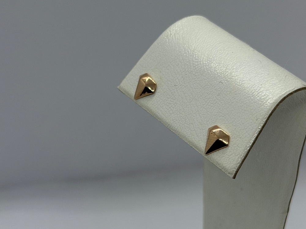 СЕРЬГИ ПУСЕТЫ без камня (Au 585)