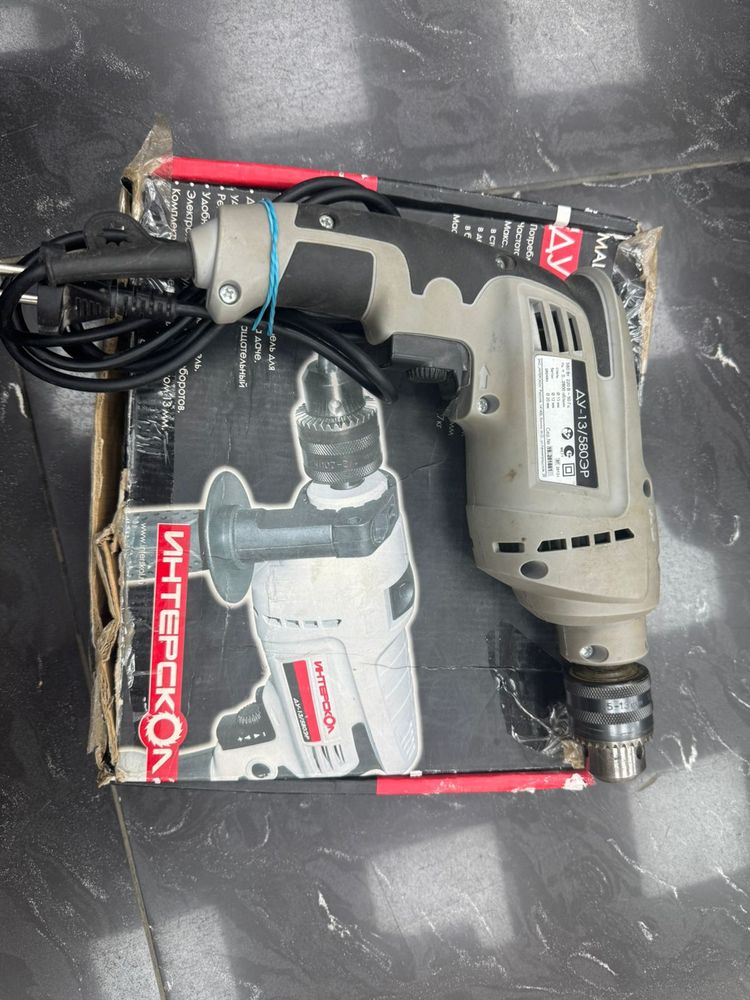 Дрель-ударная Интерскол ДУ-13/580ЭР