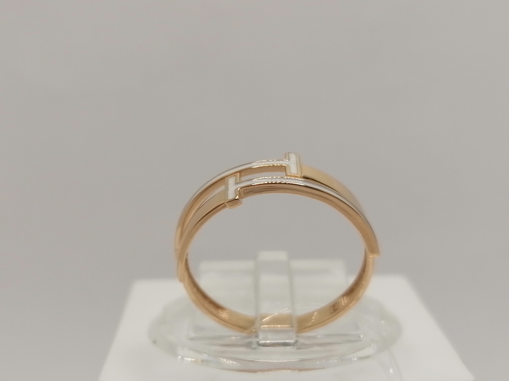 КОЛЬЦО ЭМАЛЬ (Au 585)