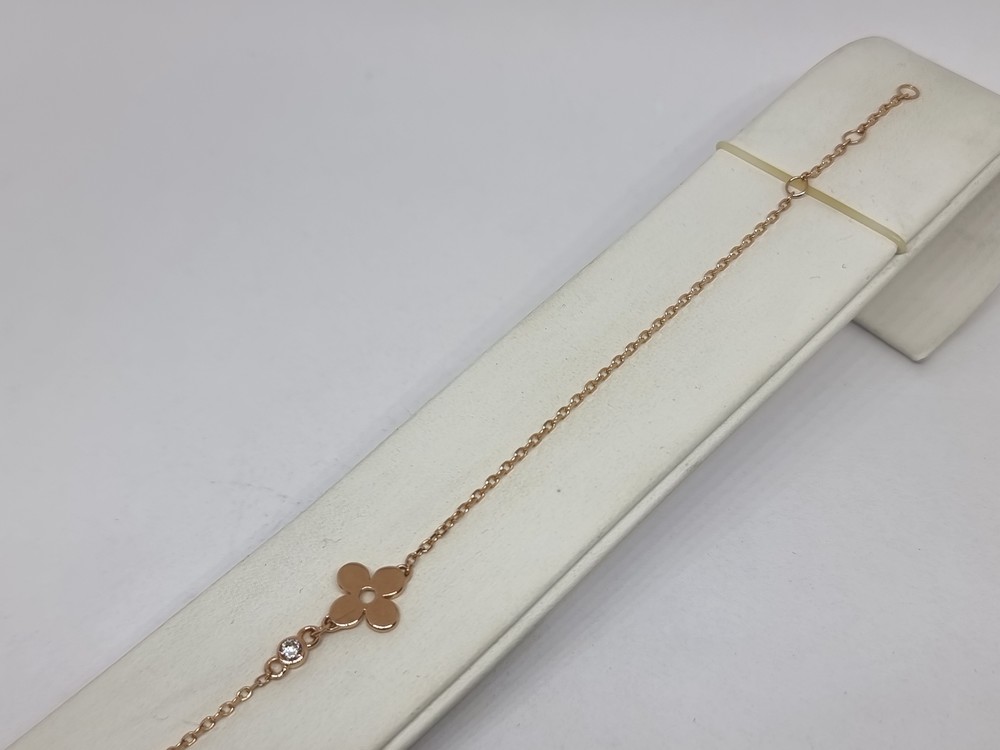 БРАСЛЕТ ФАНТАЗИЯ с камнем (Au 585)