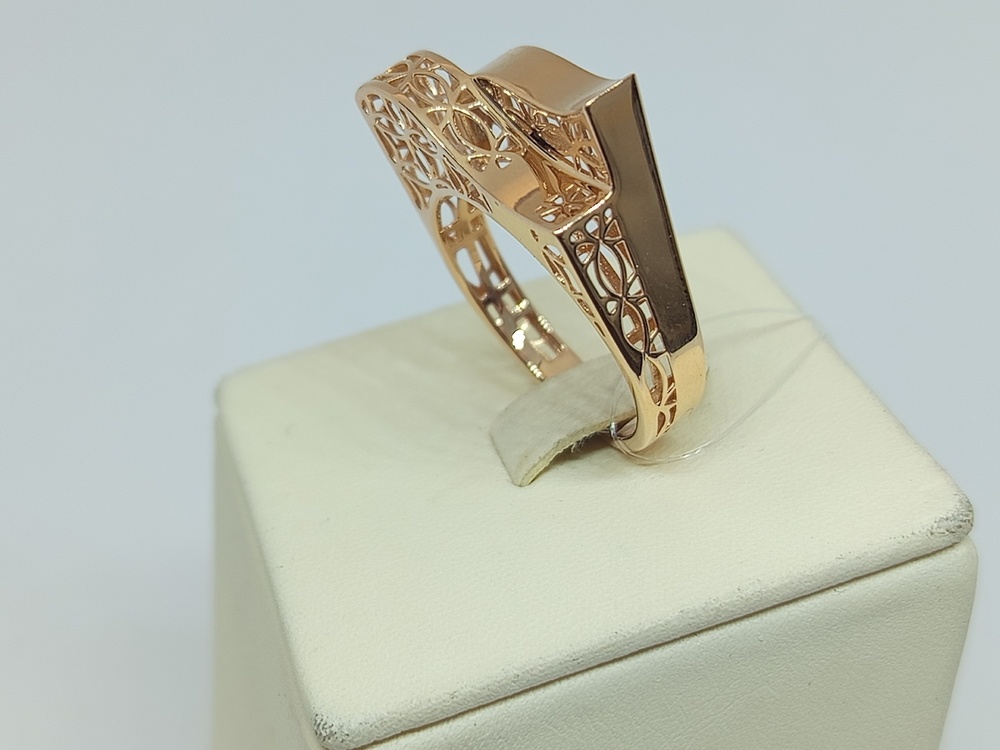 КОЛЬЦО БЕЗ КАМНЯ (Au 585)