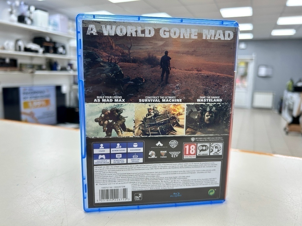 Игра Playstation 4 Mad Max