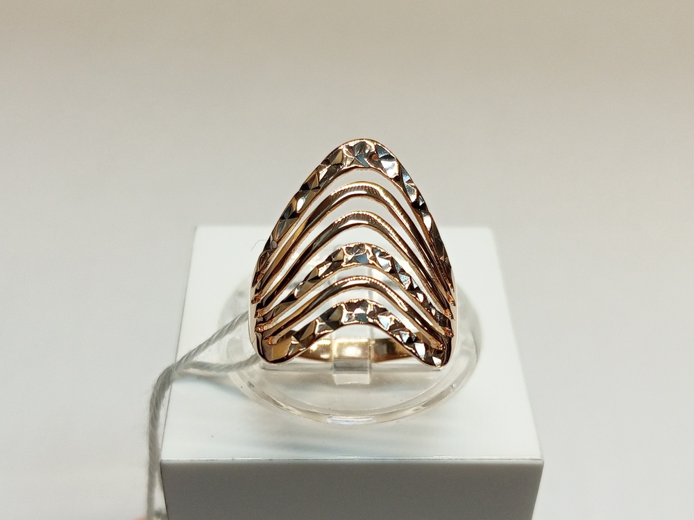 КОЛБКМ585 КОЛЬЦО БЕЗ КАМНЯ (Au 585)