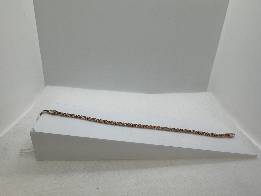 БРАСЛЕТ ПУСТОТЕЛЫЙ Царь (Au 585)