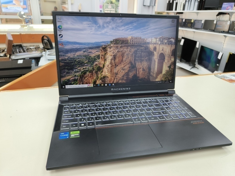 Ноутбук Machenike S15 Star L; Core I5-12450H, Geforce RTX 4060, 16 Гб, 1 Tb, Нет