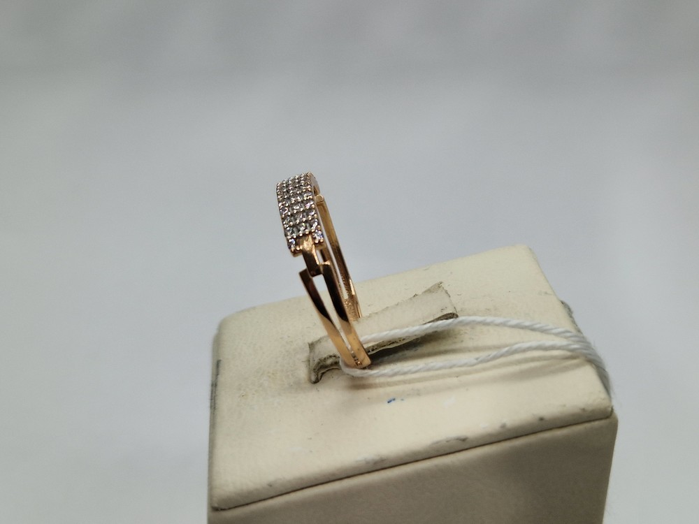 КОЛКМИ585 КОЛЬЦО С КАМНЯМИ (Au 585)