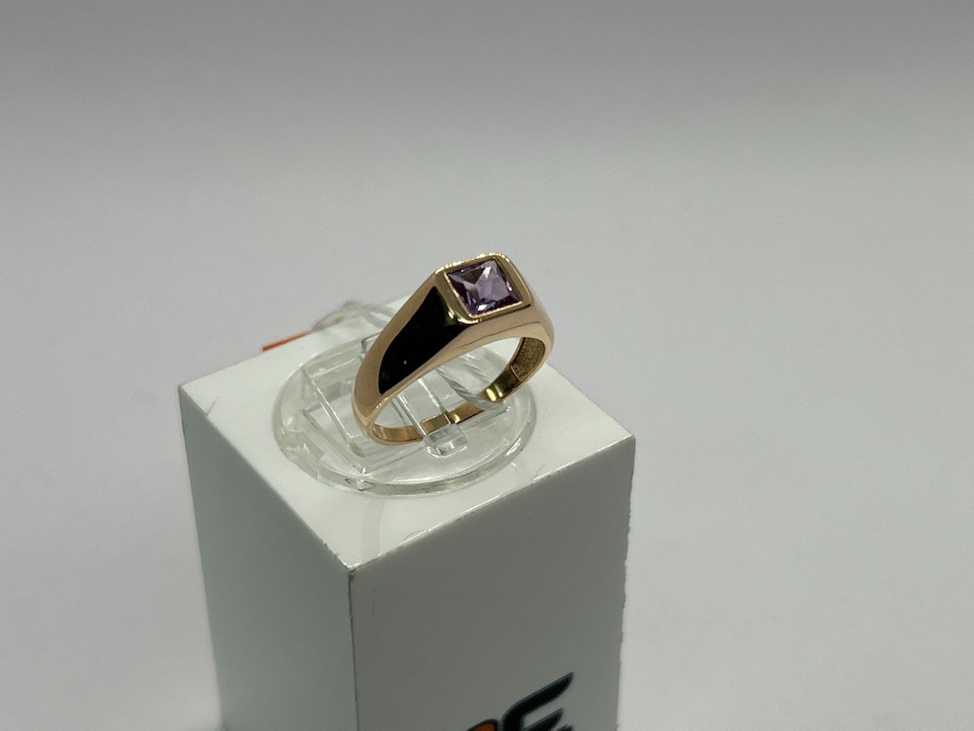 ПЕЧАТКА С КАМНЕМ (Au 585)