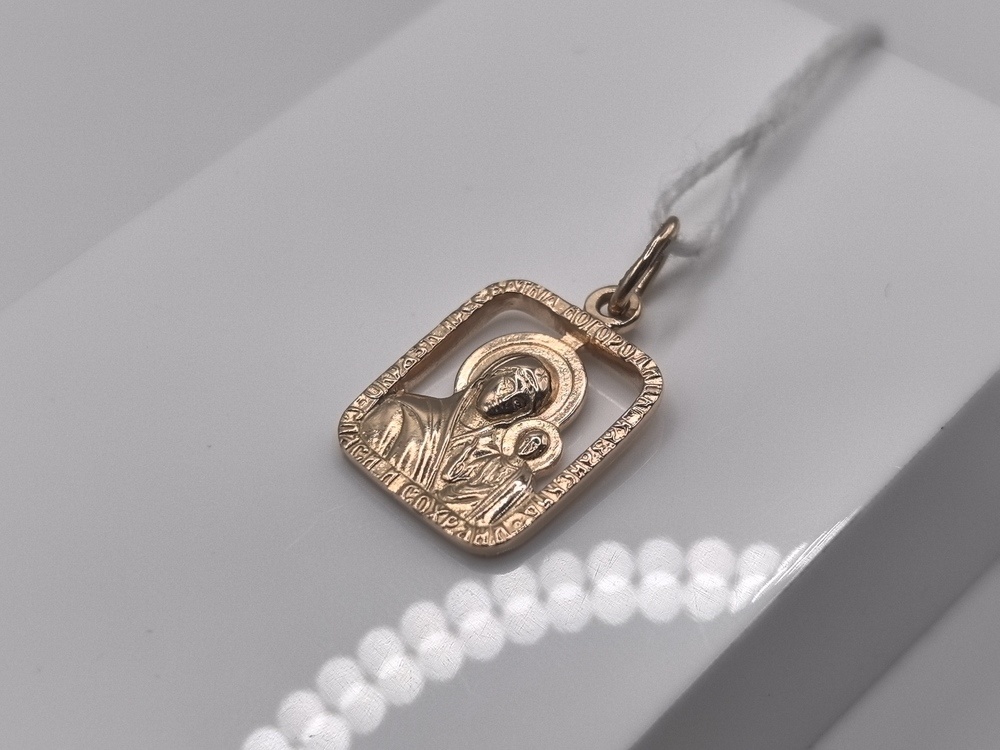 ПОДВЕСКА ИКОНА БЕЗ КАМНЯ (Au 585)