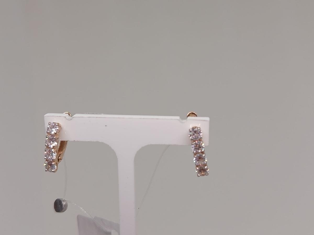 СЕРЬГИ С КАМНЯМИ (Au 585)