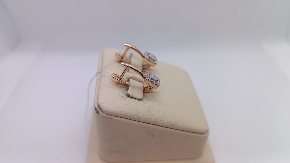 СЕРЬГИ БРИЛЛИАНТ (Au 585)