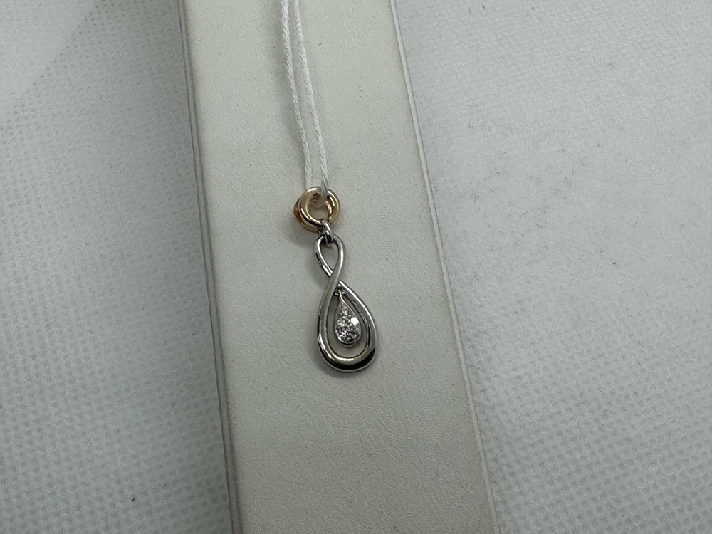 ПОДКМИ585 ПОДВЕСКА С КАМНЯМИ (Au 585)