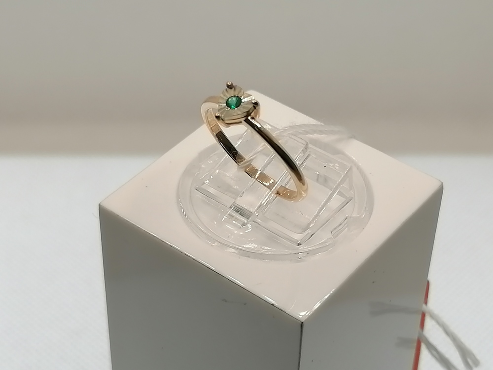 КОЛЬЦО С КАМНЕМ (Au 585)