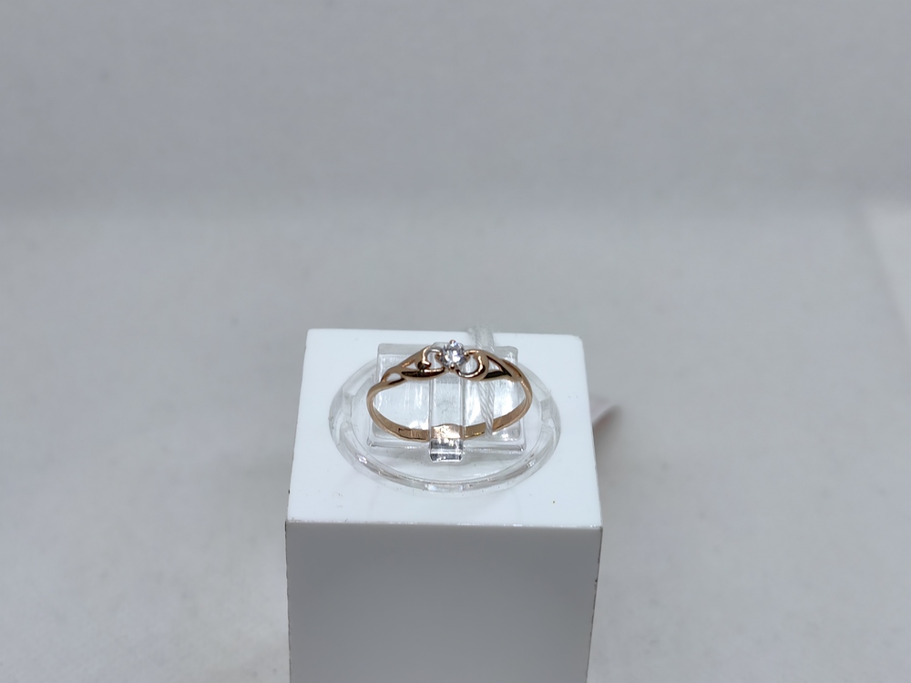 КОЛЬЦО С КАМНЕМ (Au 585)