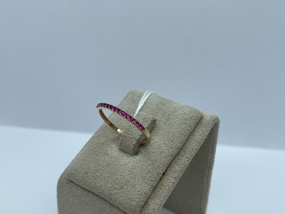 КОЛКМИ585 КОЛЬЦО С КАМНЯМИ (Au 585)