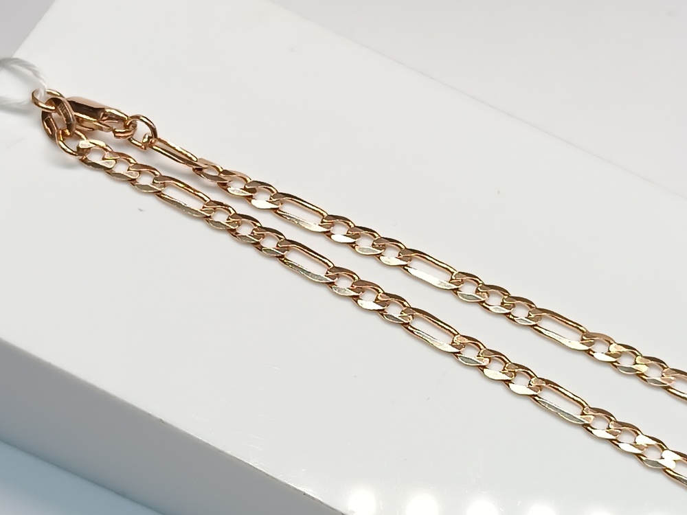 ЦЛФК585 ЦЕПЬ ПОЛНОВЕСНАЯ Фигаро(картье) (Au 585)