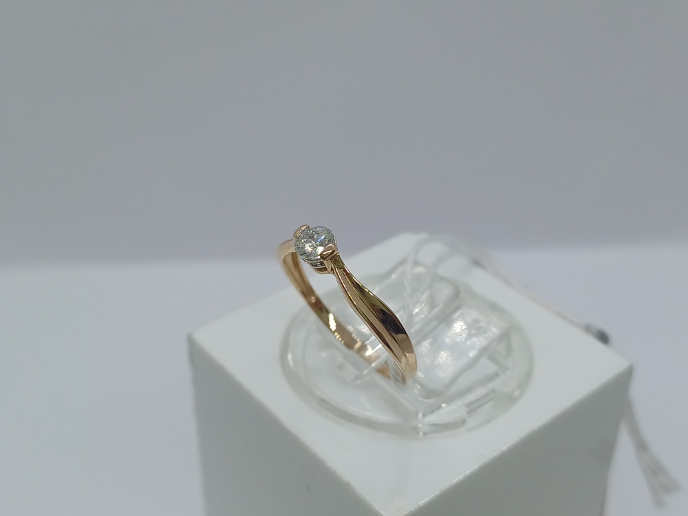 КОЛЬЦО БРИЛЛИАНТ Au 585