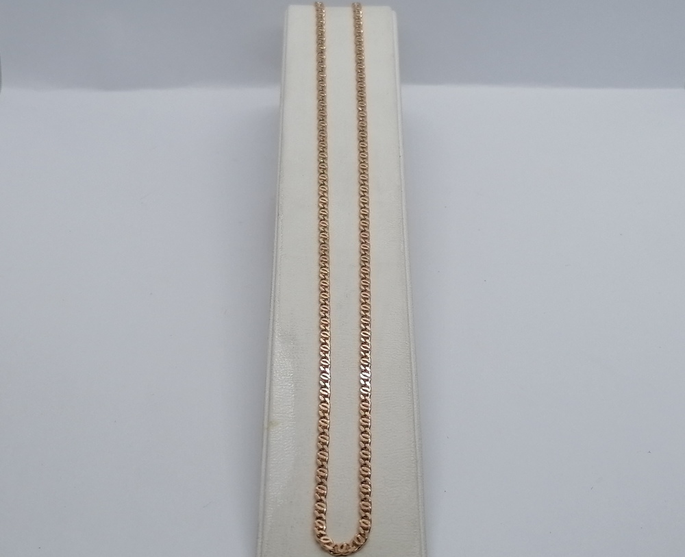 ЦЛПГ585 ЦЕПЬ ПОЛНОВЕСНАЯ Птичий глаз(глаз пантеры) (Au 585)