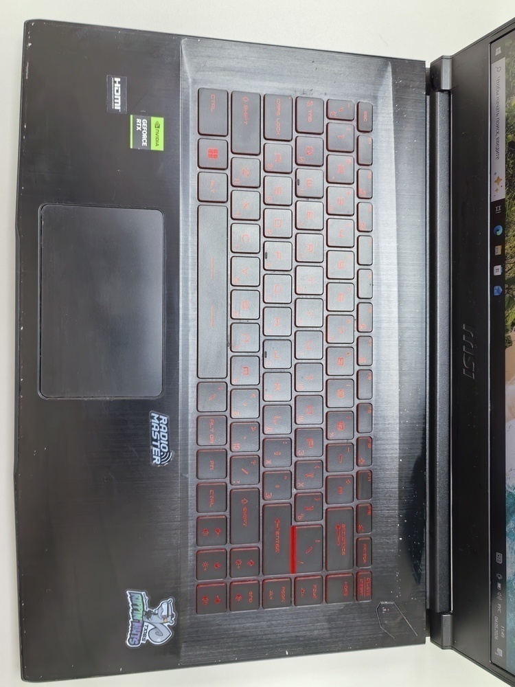 Ноутбук MSI; Core I5-12450H, GeForce RTX 3050, 16 Гб, 240 Гб, Нет