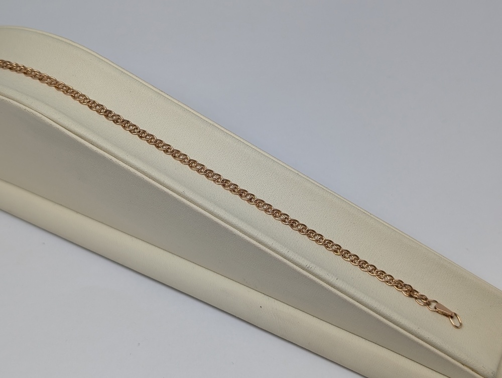 БРАСЛЕТ ПОЛНОВЕСНЫЙ Нона Au 585