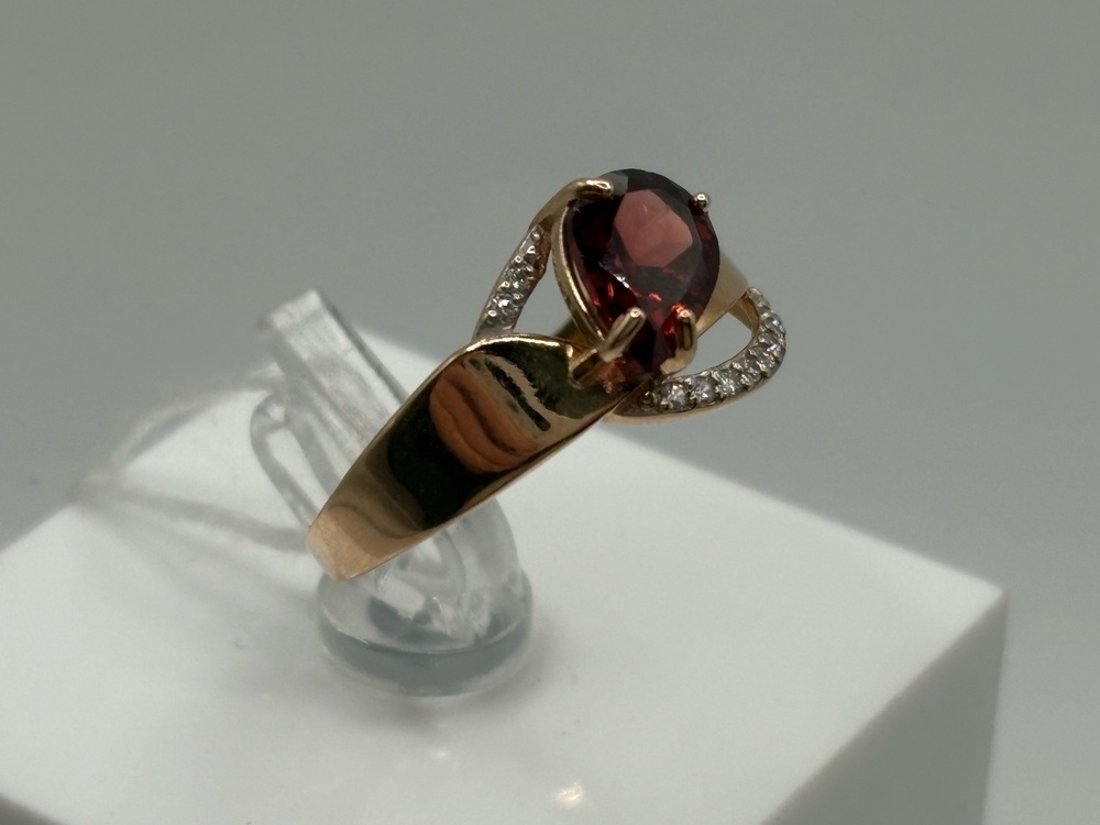 КОЛКМИ585 КОЛЬЦО С КАМНЯМИ (Au 585)