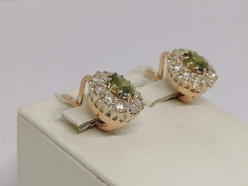 СЕРЬГИ БРИЛЛИАНТ (Au 585)