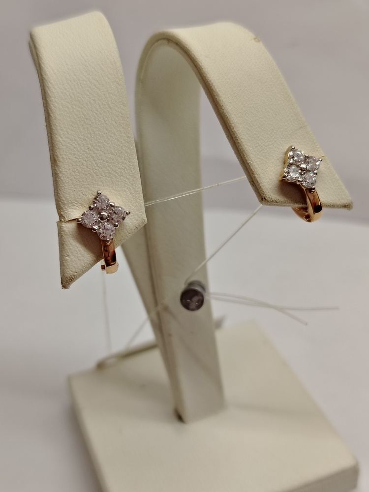 СЕРЬГИ С КАМНЯМИ (Au 585)