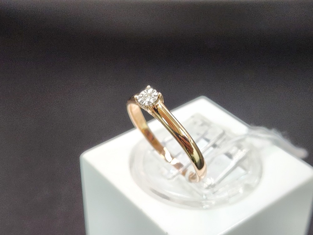 КОЛЬЦО БРИЛЛИАНТ Au 585