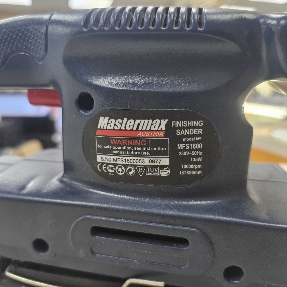 Шлифовальная машина Mastermax MFS 1600