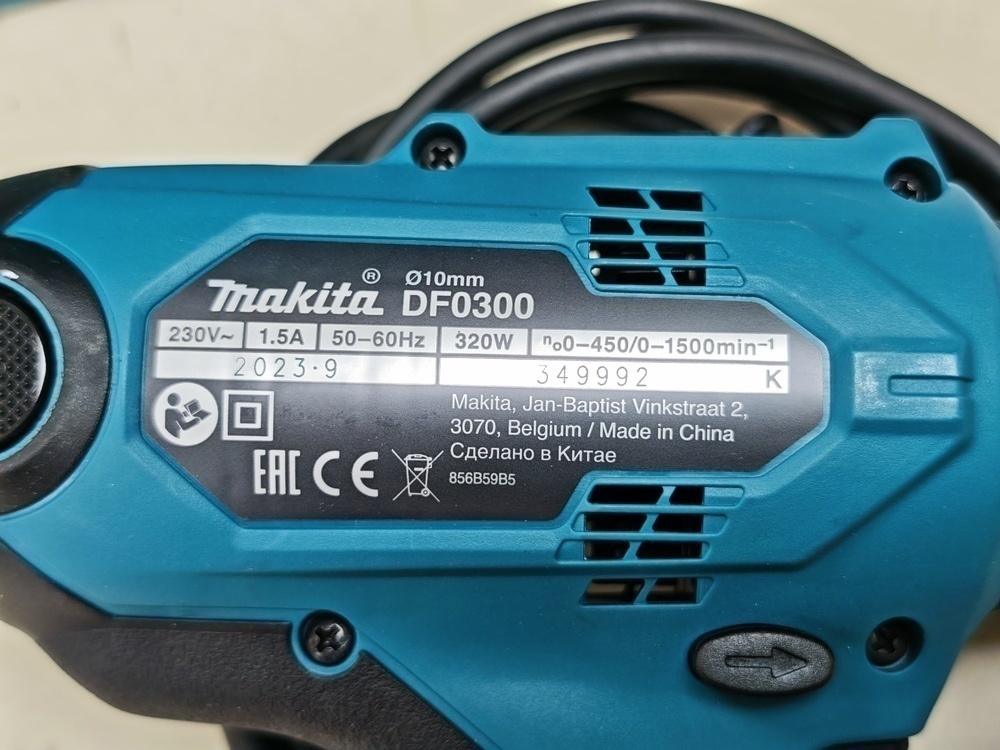 ДРЕЛЬ-ШУРУПОВЕРТ MAKITA DF0300