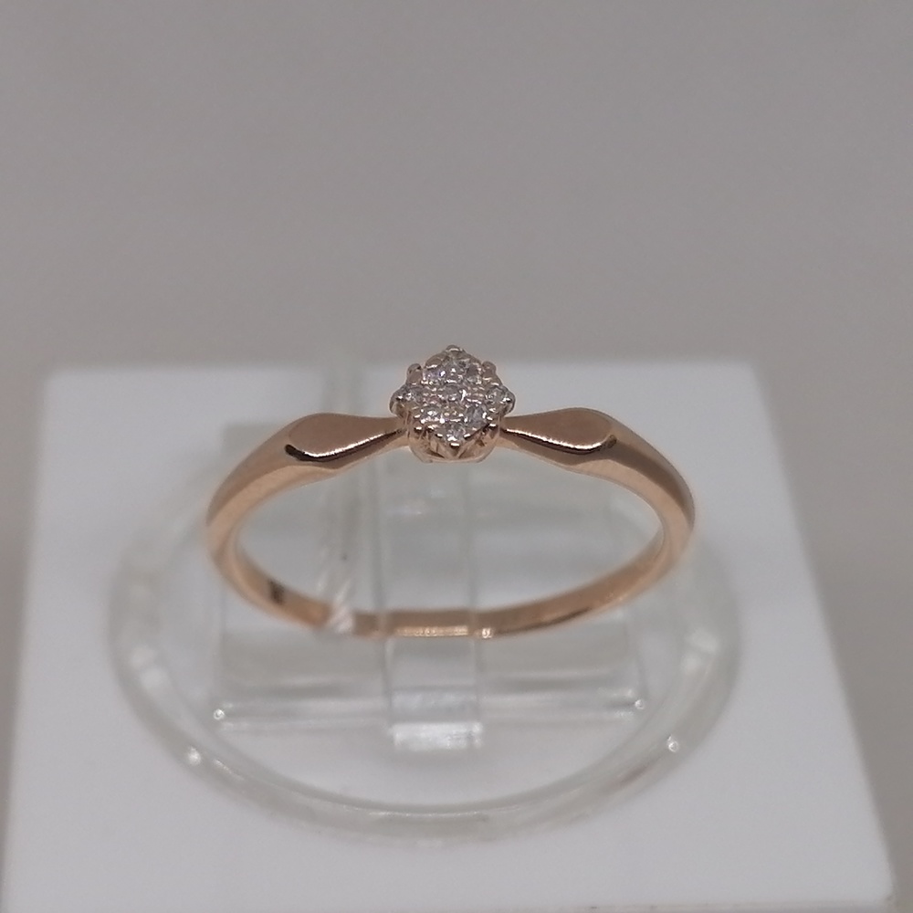 КОЛКМИ585 КОЛЬЦО С КАМНЯМИ (Au 585)