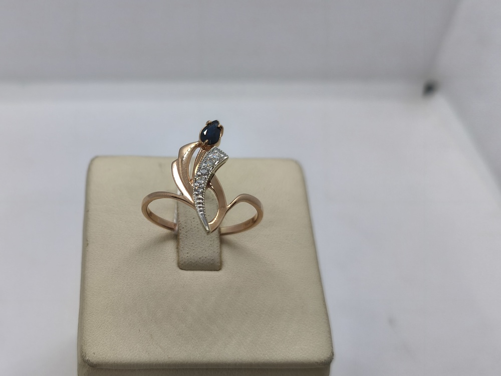 КОЛЬЦО БРИЛЛИАНТ Au 585