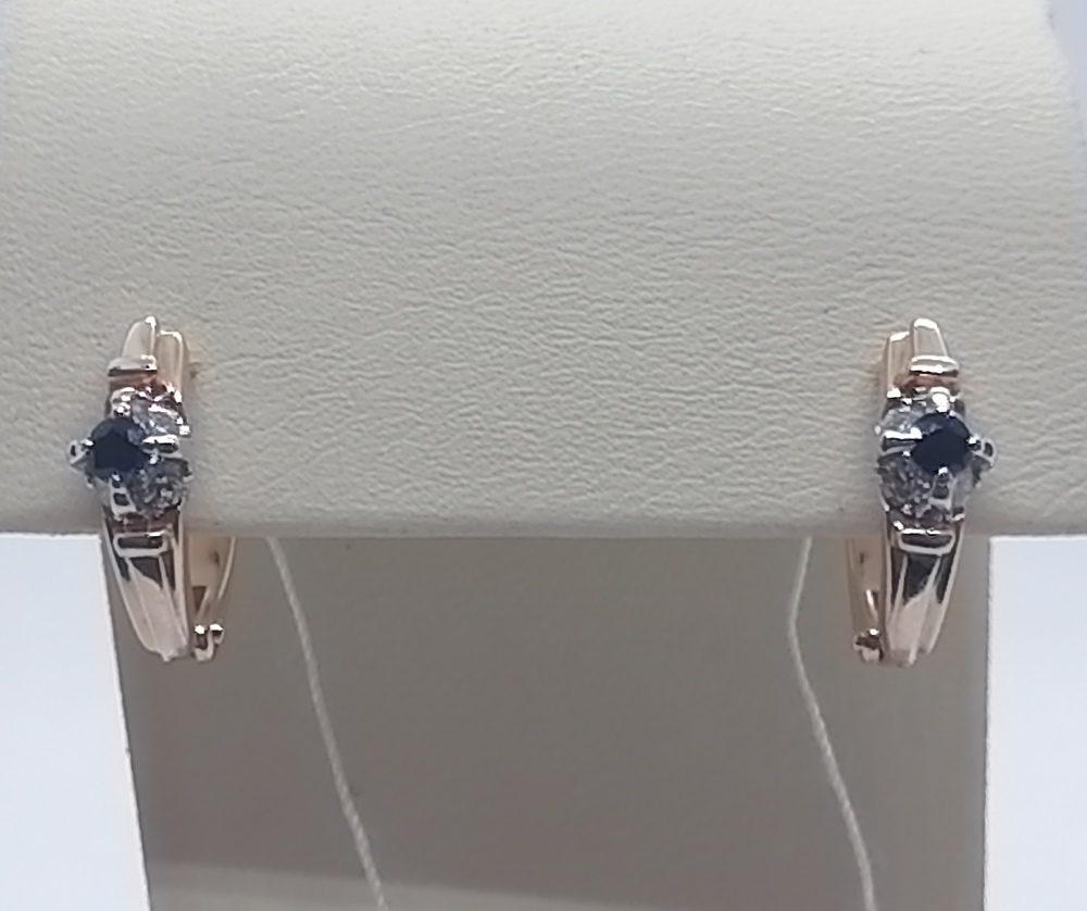 СЕРЬГИ БРИЛЛИАНТ (Au 585)