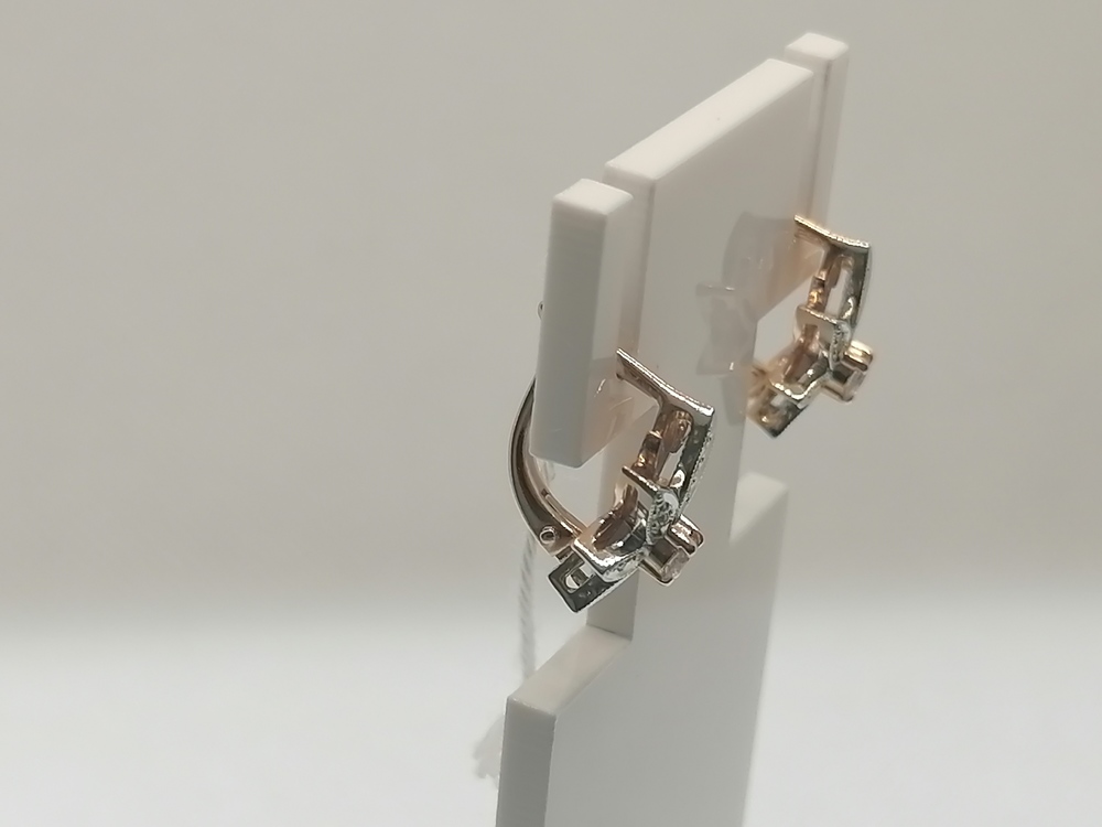 СЕРЬГИ БРИЛЛИАНТ (Au 585)