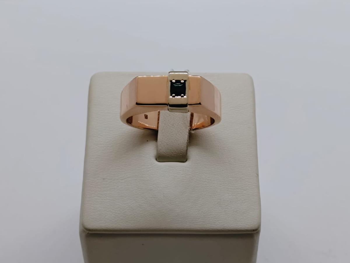 31-0313-О КОЛЬЦО ПЕЧАТКА с камнем (Au 585)