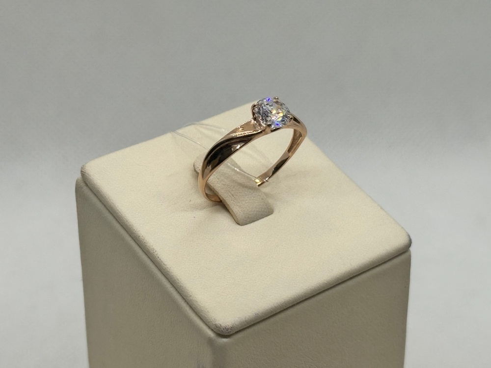 КОЛЬЦО С КАМНЕМ (Au 585)