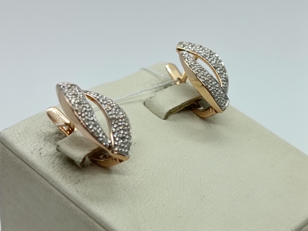 СЕРЬГИ БРИЛЛИАНТ (Au 585)