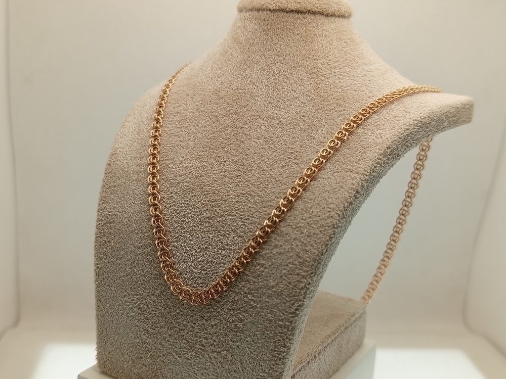 ЦЕПЬ ПУСТОТЕЛАЯ Лав (Au 585)